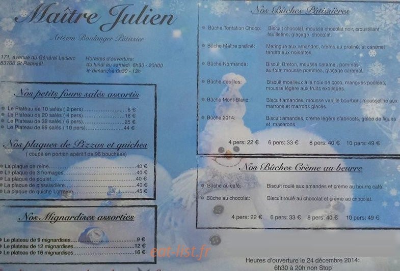 Maître Mauro — carte page 2