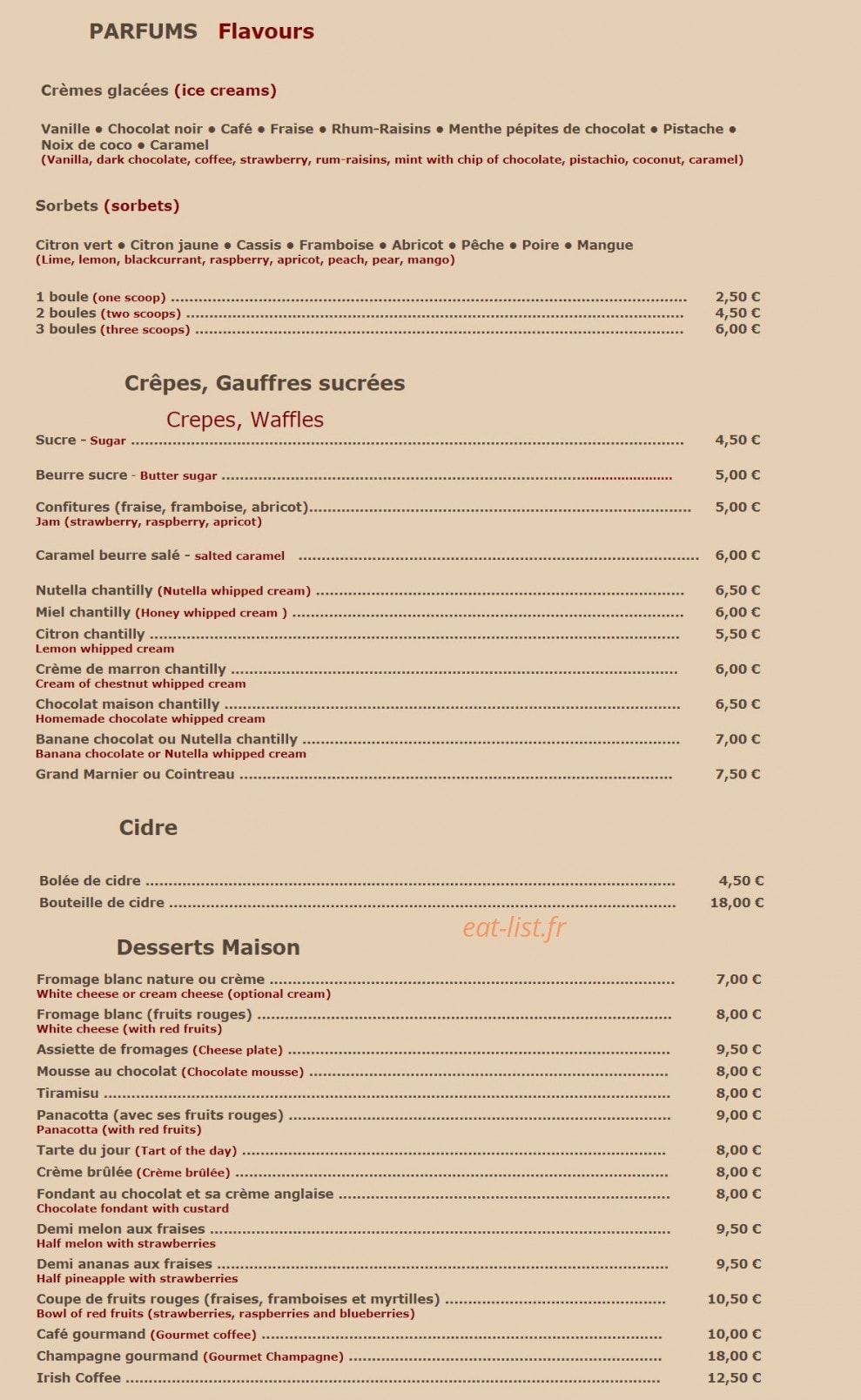 Maobi Plage — carte page 4