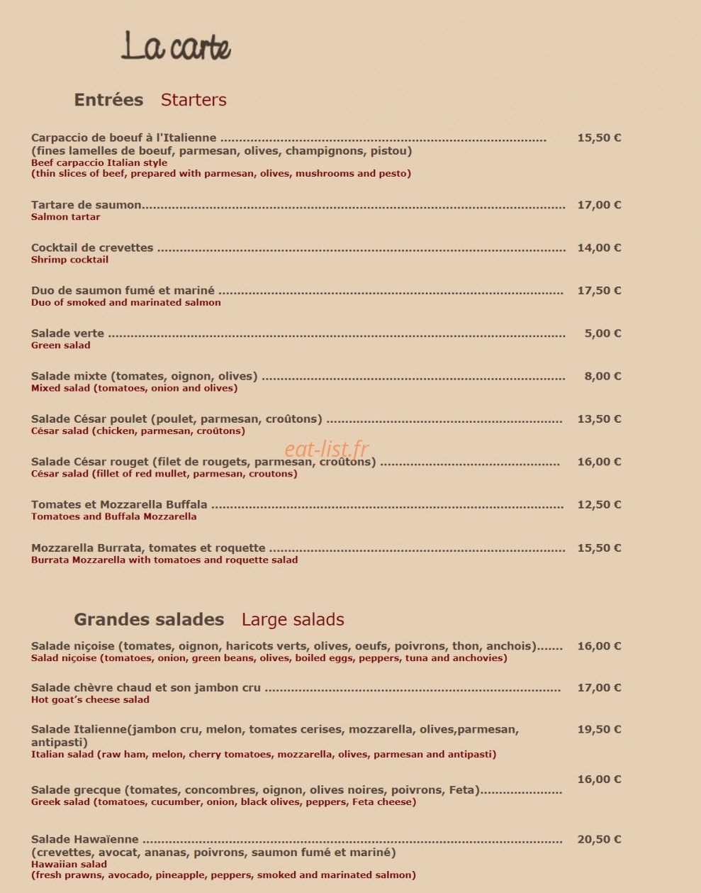 Maobi Plage — carte page 1