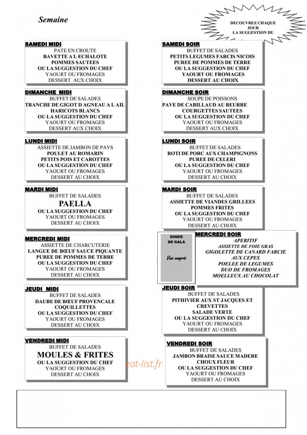Sud Soleil — carte page 1