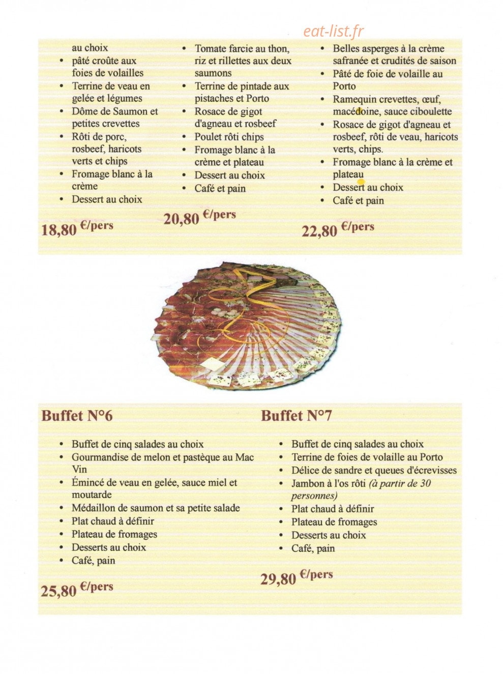 Taiina — carte page 2