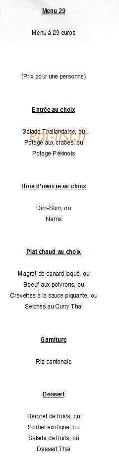 Thai — carte page 12