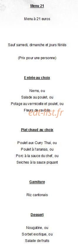 Thai — carte page 10