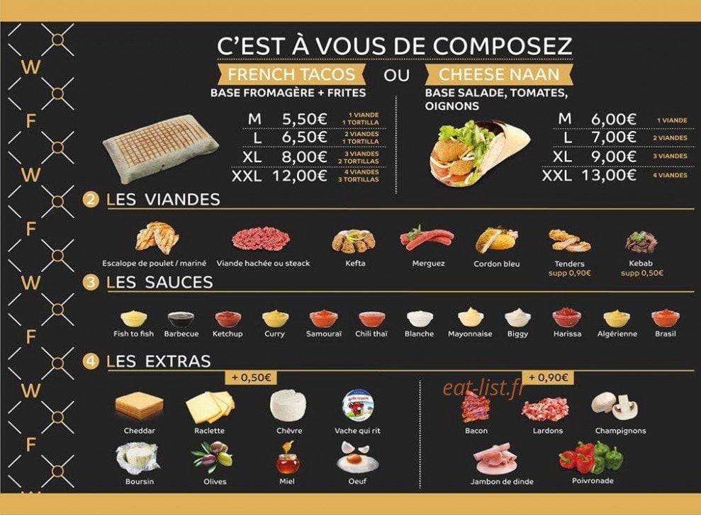 Wafer Food — carte page 3