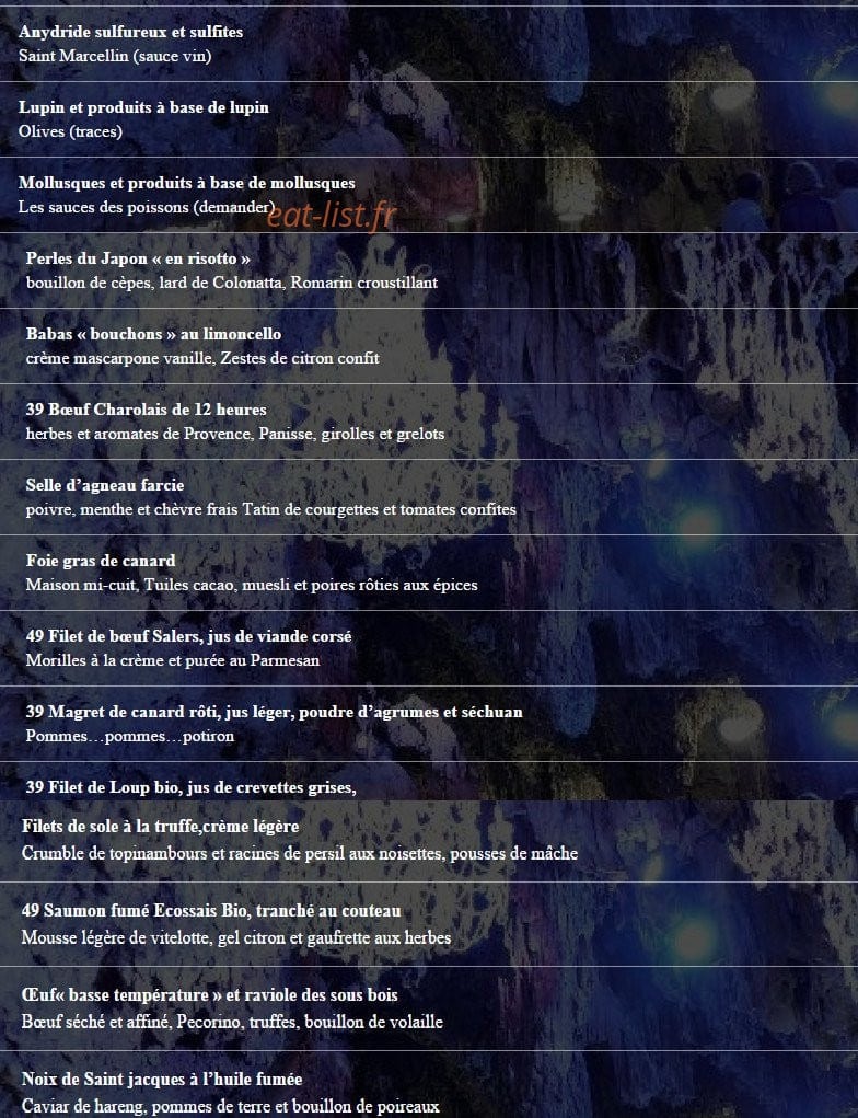 La Grotte — carte page 5