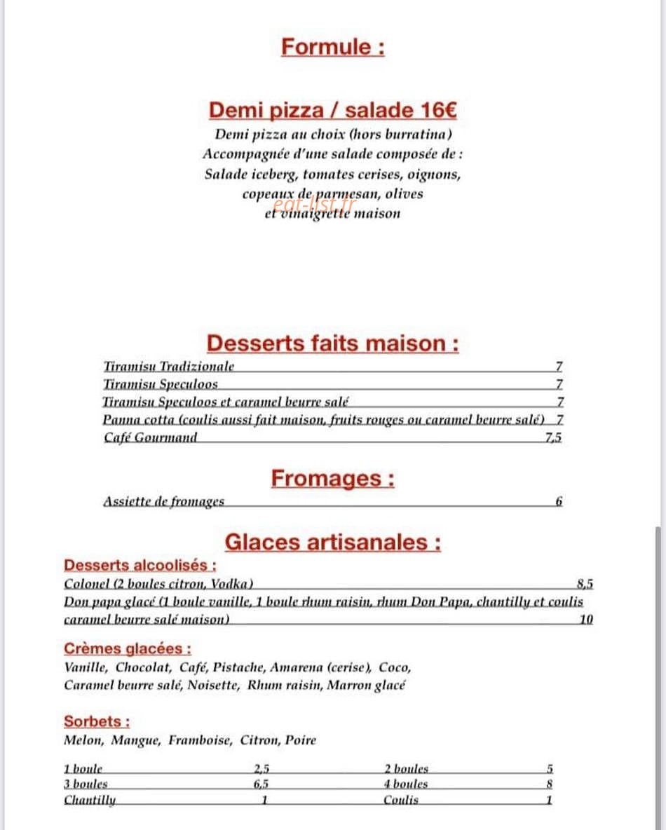 La Trinacria — carte page 3
