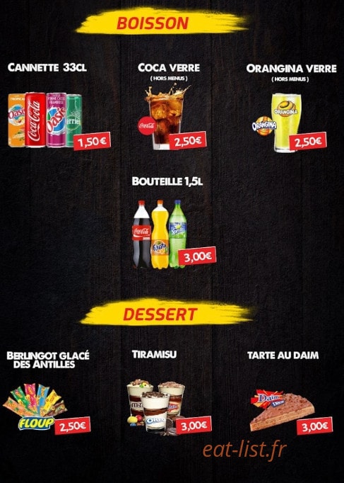 La Rôtisserie Pignans — carte page 4
