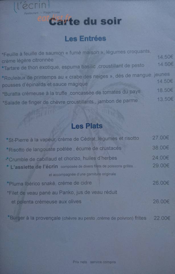 L'Ecrin Plage de Pramousquier — carte page 2