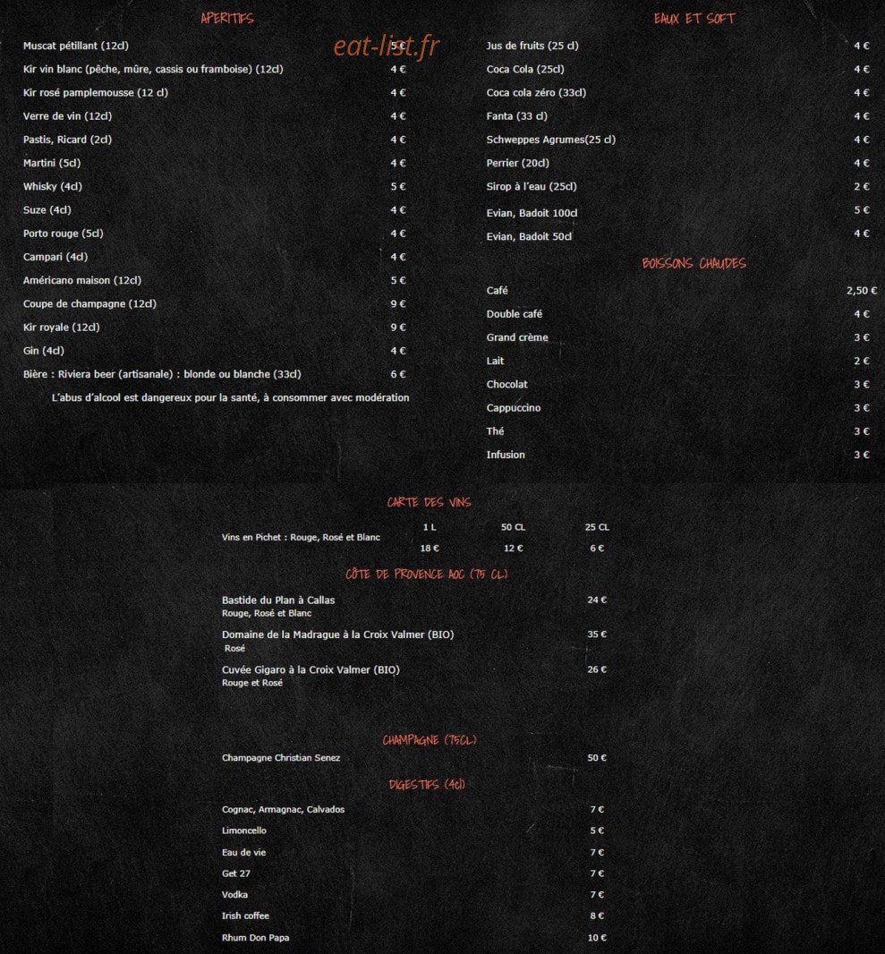 Le Tandem — carte page 2