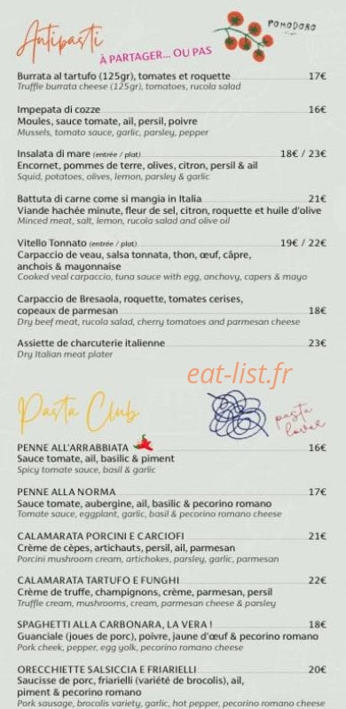 Scarpetta — carte page 1