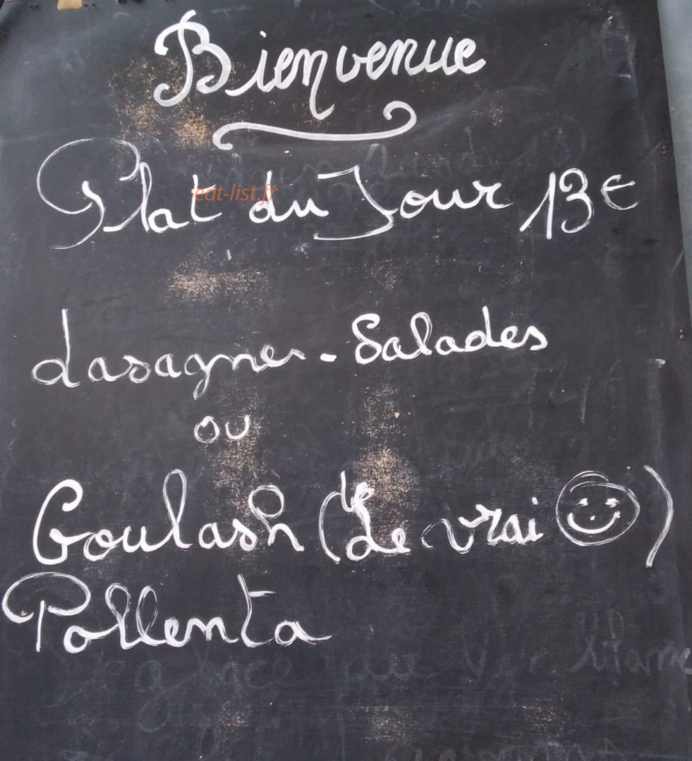 Le Logis Gourmand — carte page 2