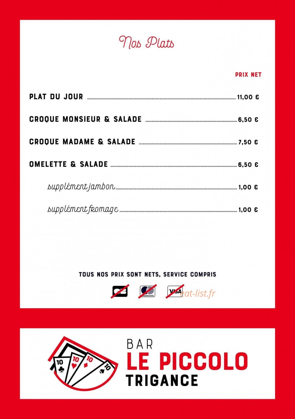 Le Piccolo — carte page 2