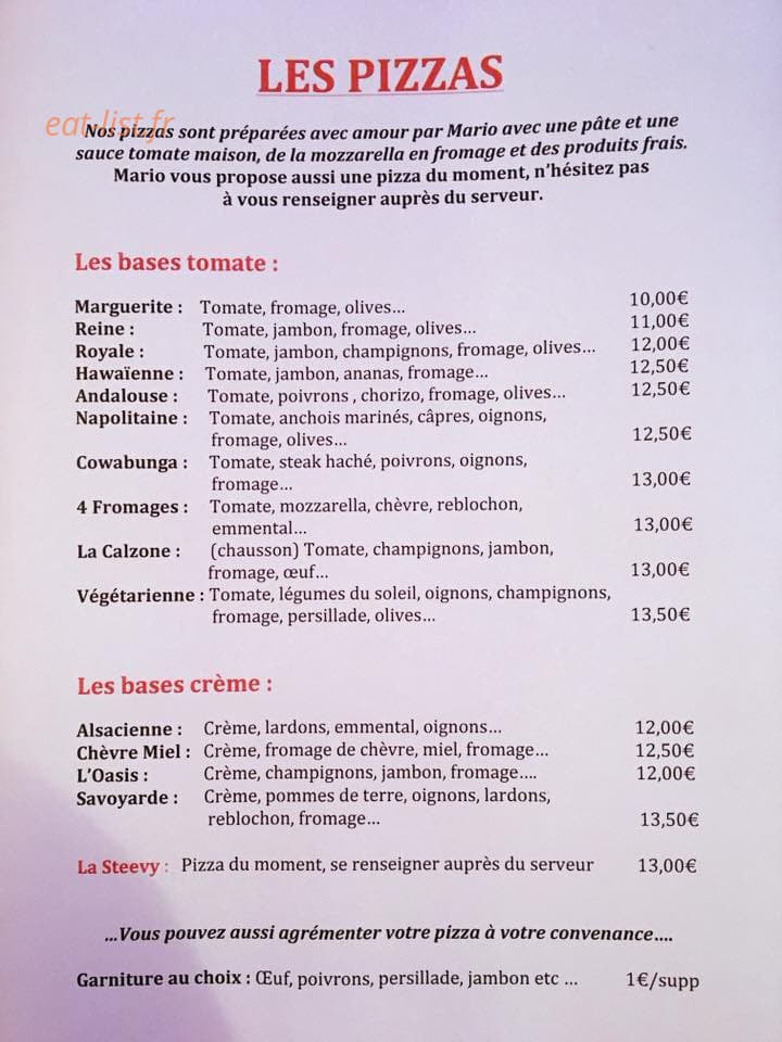 L'Oasis — carte page 4