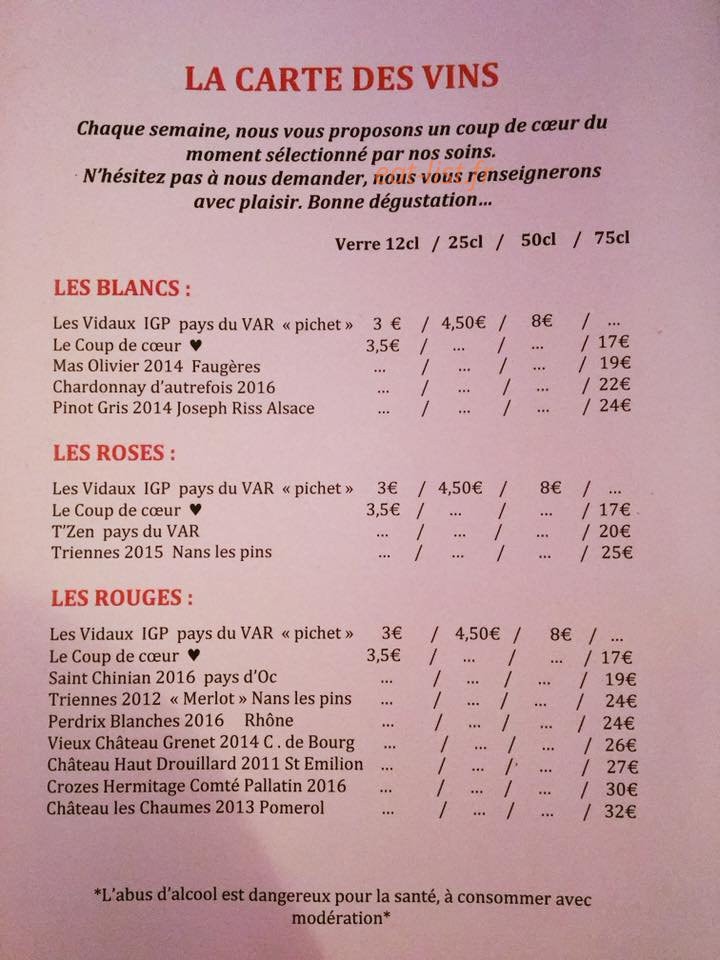 L'Oasis — carte page 6