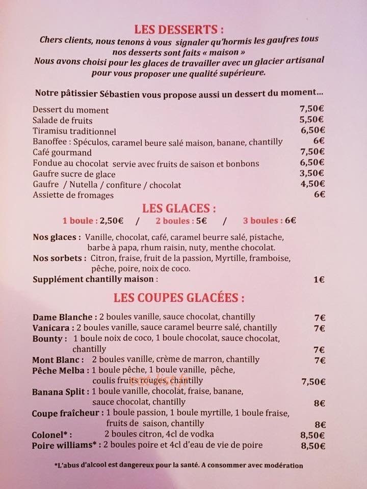 L'Oasis — carte page 5