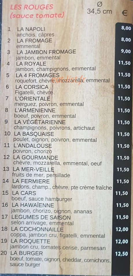 La mi temps — carte page 2