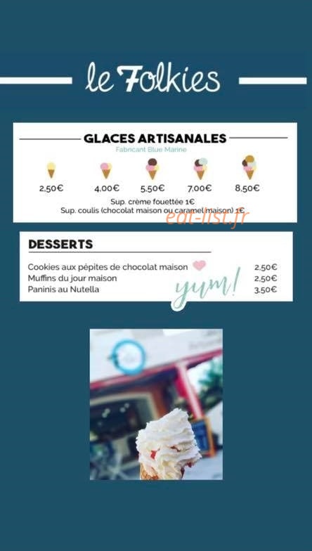 Folkies Homemade — carte page 2