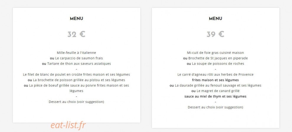 Hôtel Beau Soleil — carte page 2