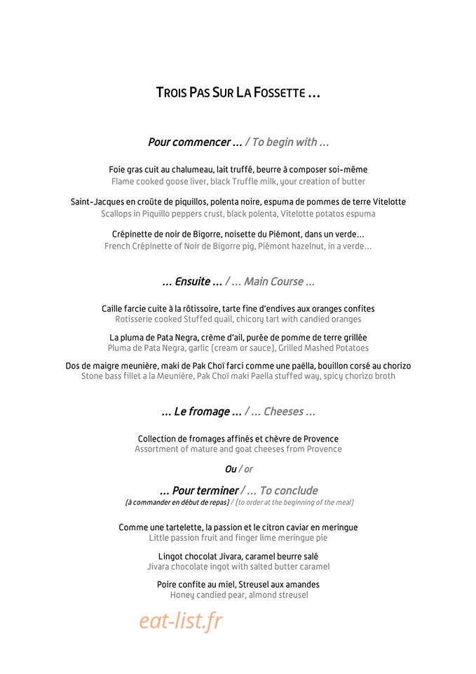 L'Empreinte by Fabricio — carte page 1