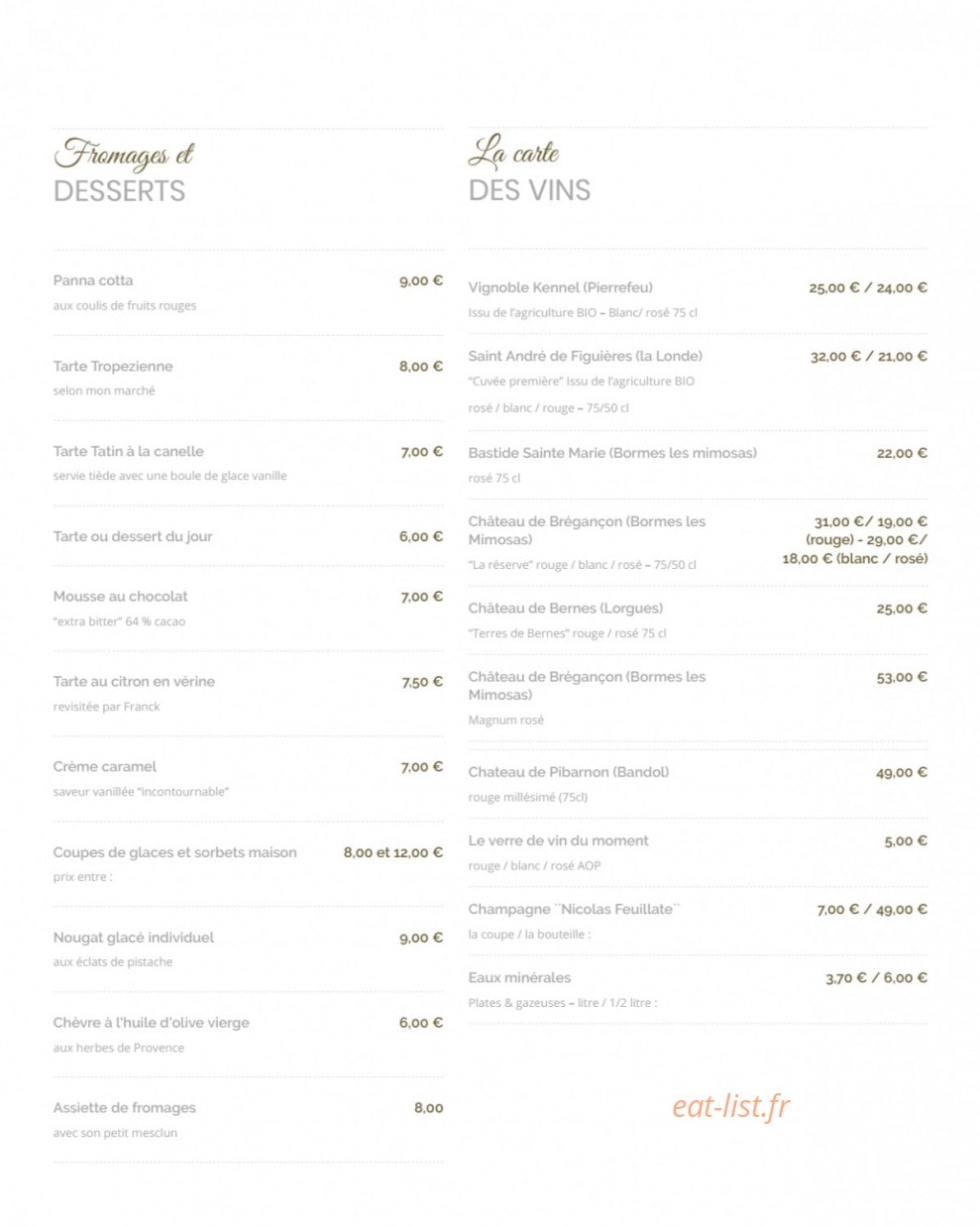La Favouille — carte page 4