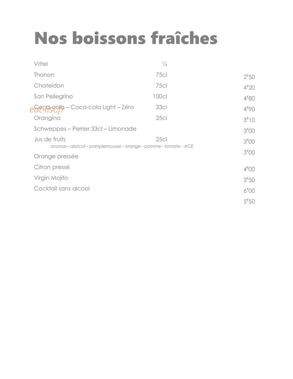 Le Grand Pavois — carte page 6
