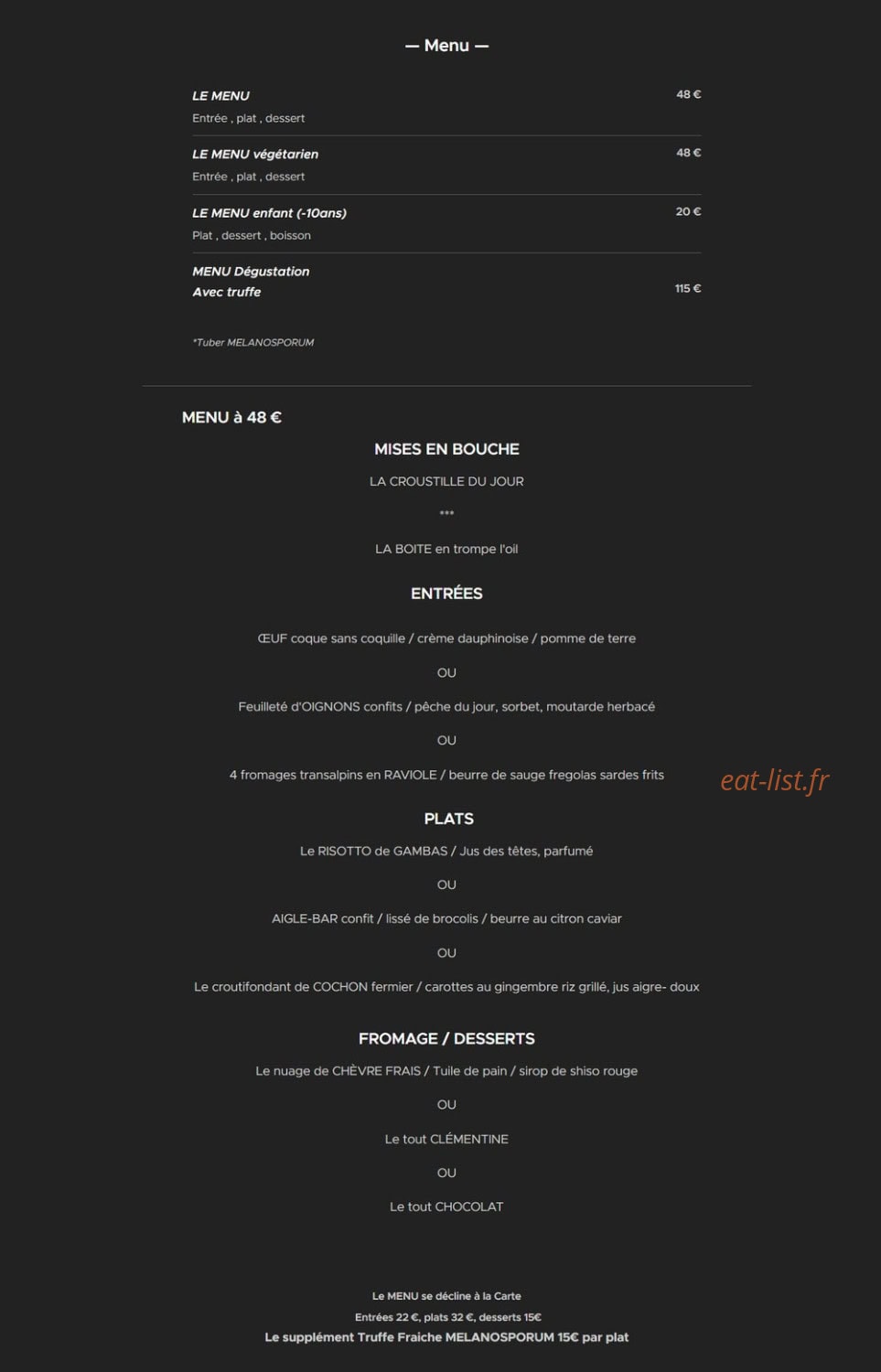 Le Mazet — carte page 1