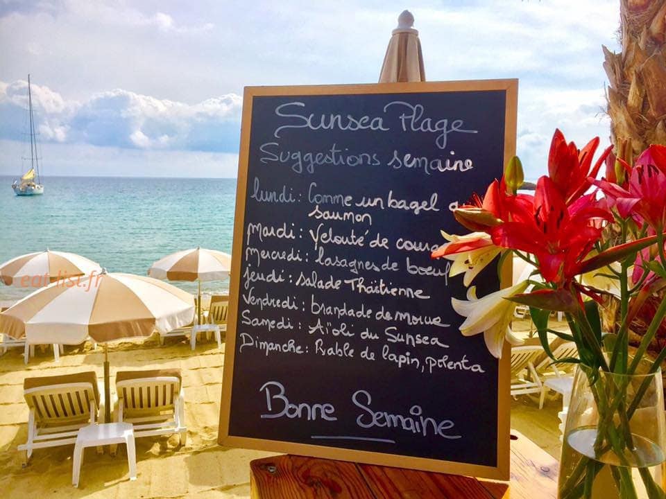 Sunsea Plage — carte page 1