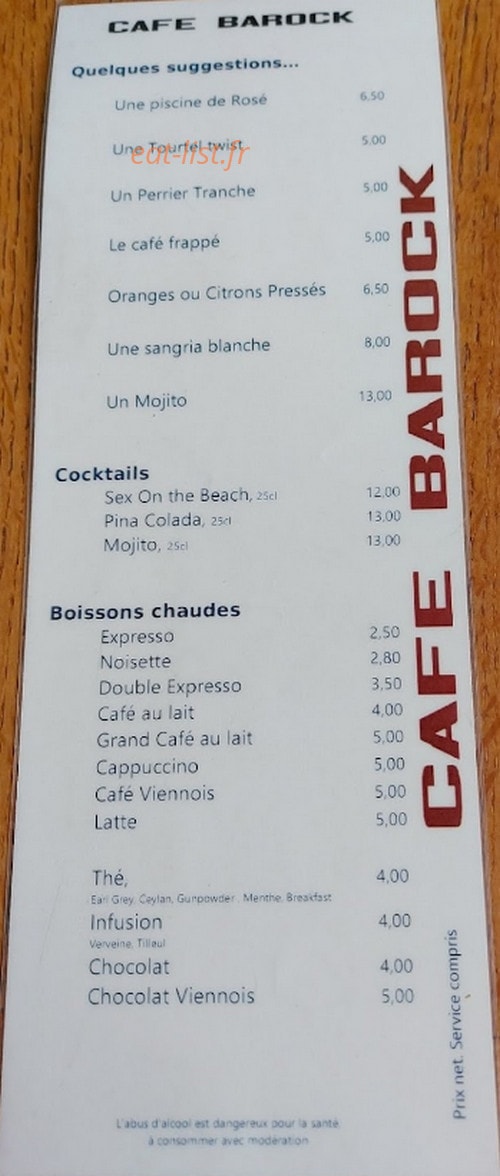 Barock — carte page 1