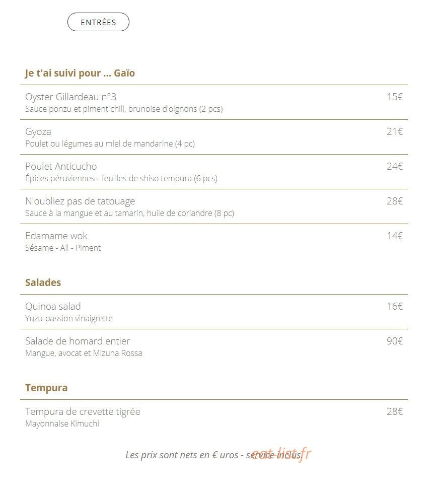 Gaïo — carte page 1