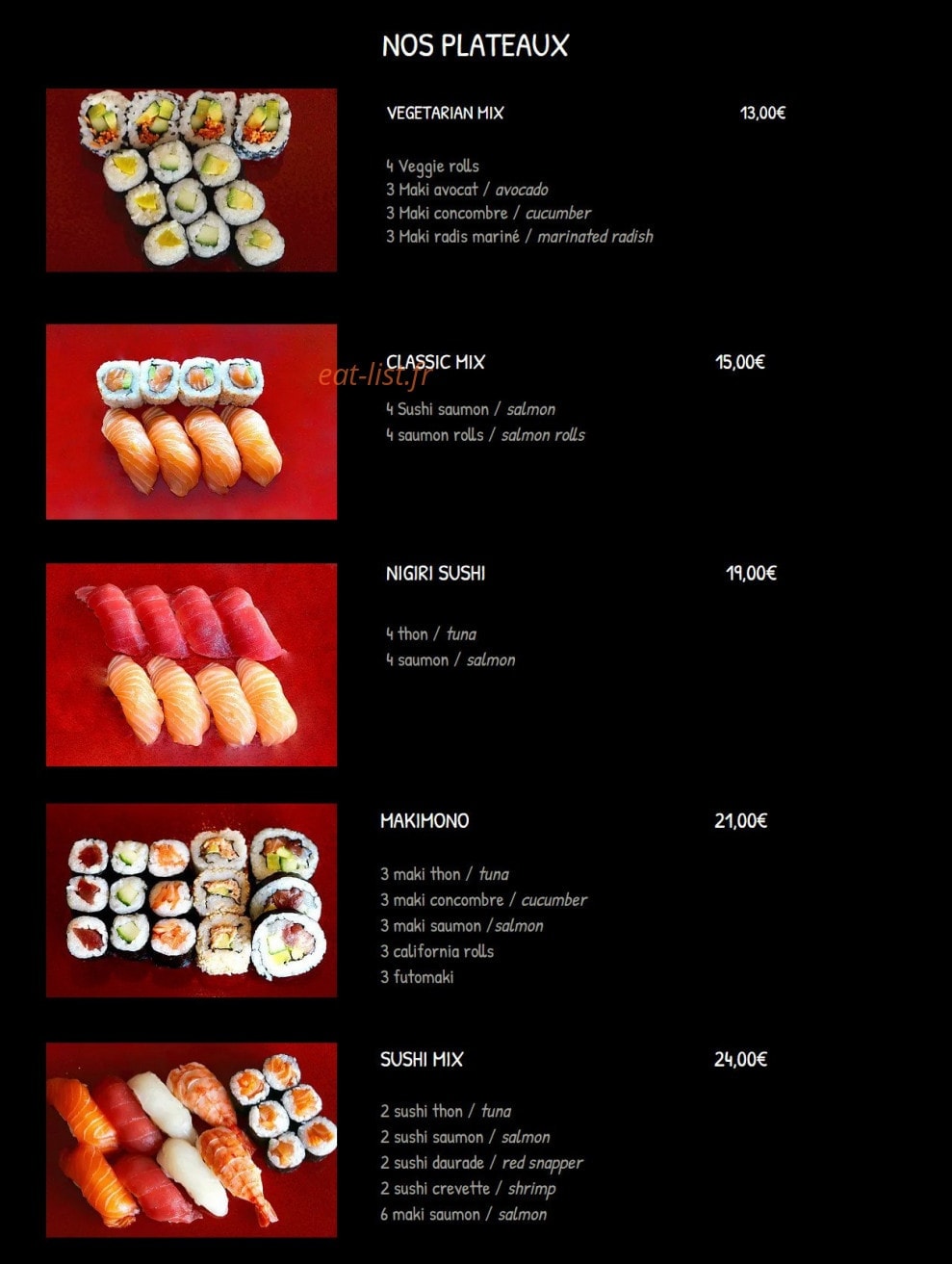 Kom 'o Japon — carte page 7