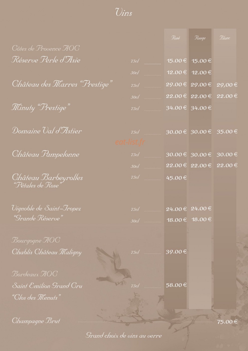 La Perle d'Asie — carte page 7