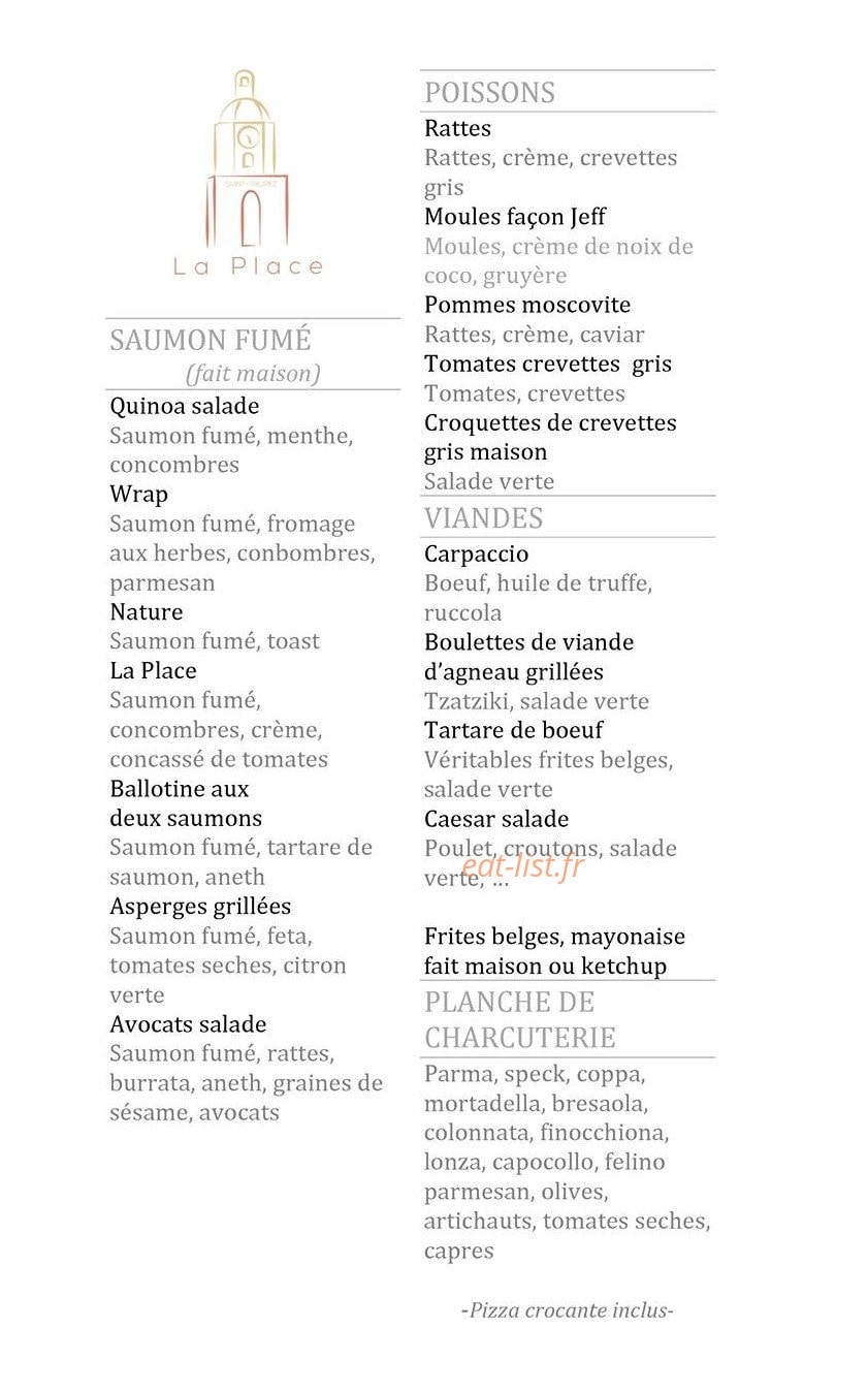 La Place — carte page 1