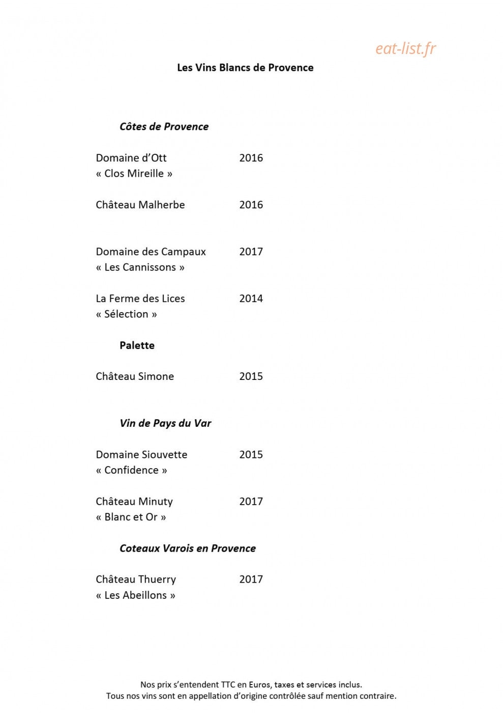 La Ponche — carte page 8