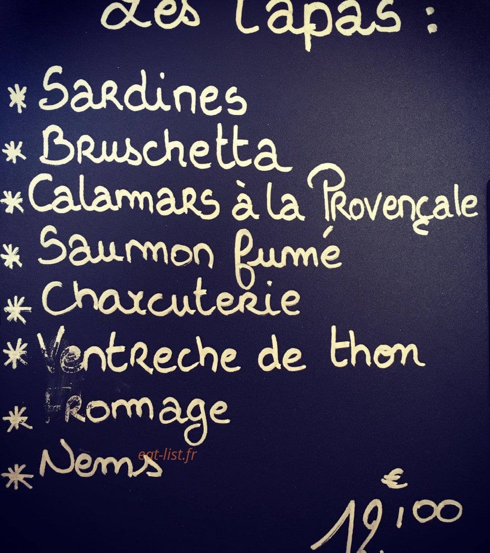 La Terrasse Gourmande — carte page 4