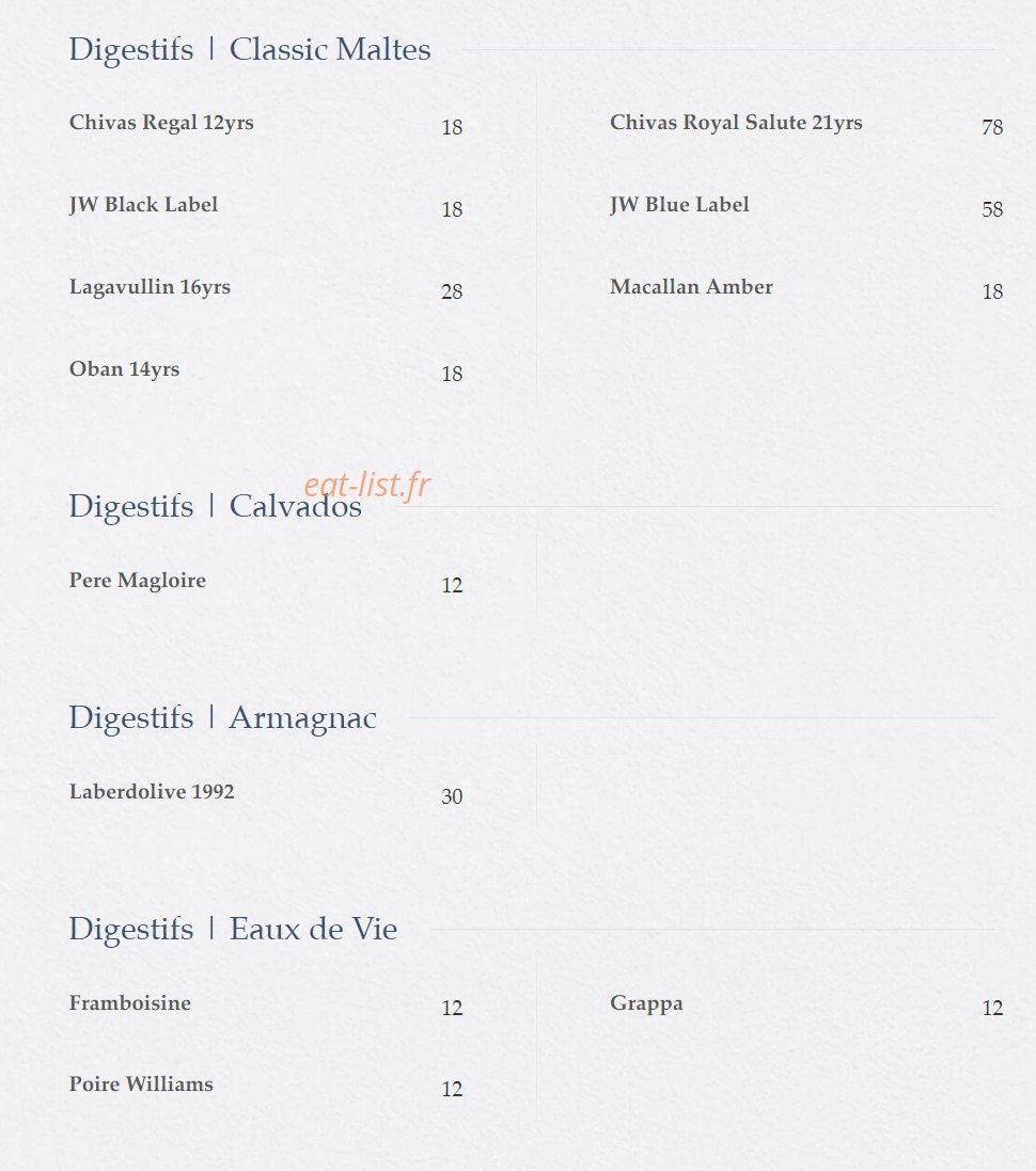 Le Bagatelle — carte page 5