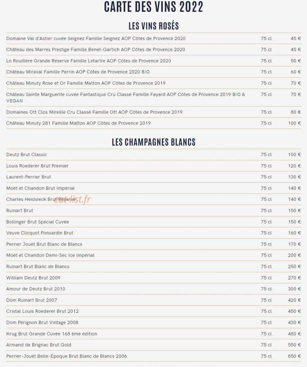 Le Ciel — carte page 4