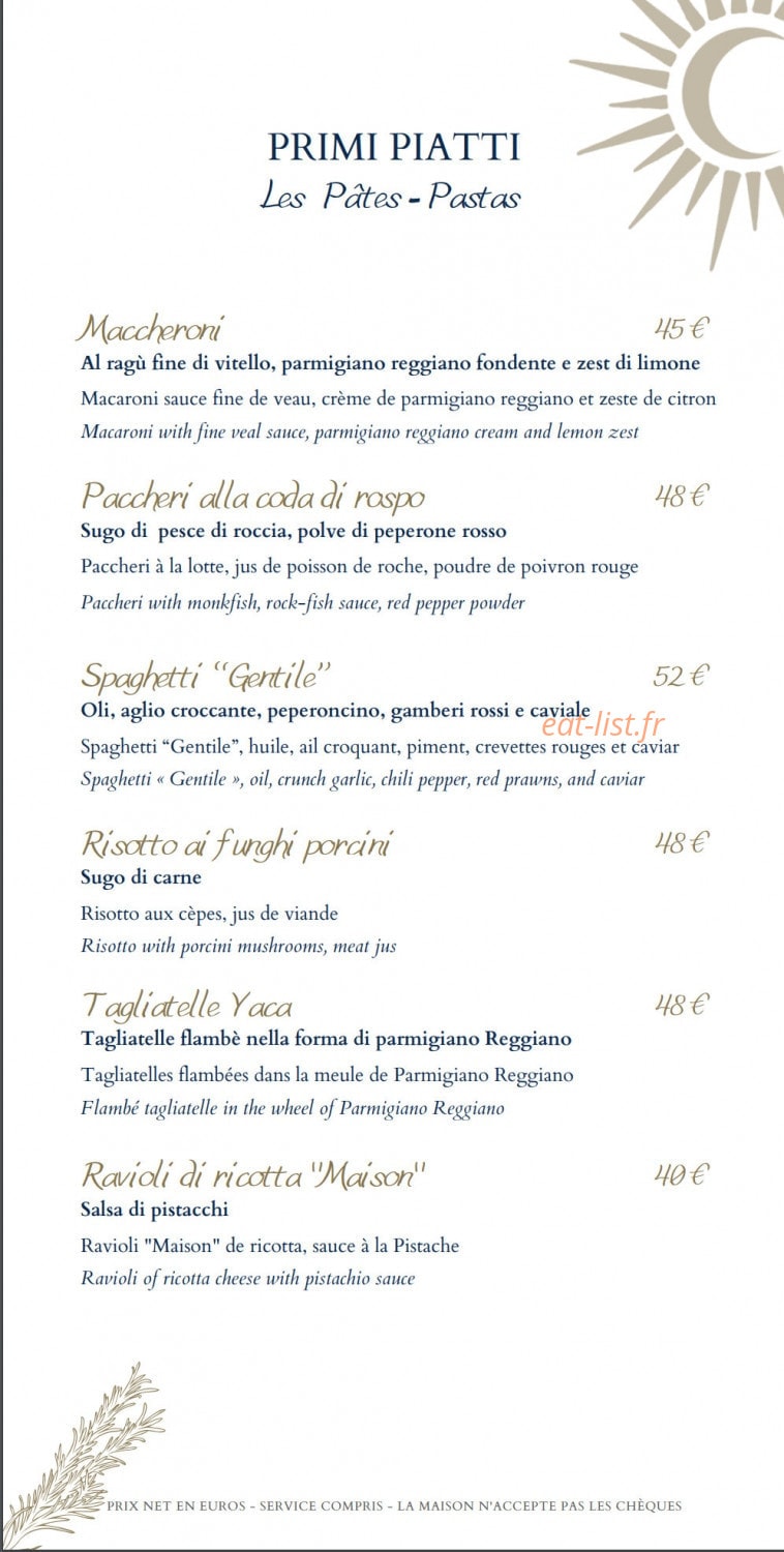Le Patio — carte page 3