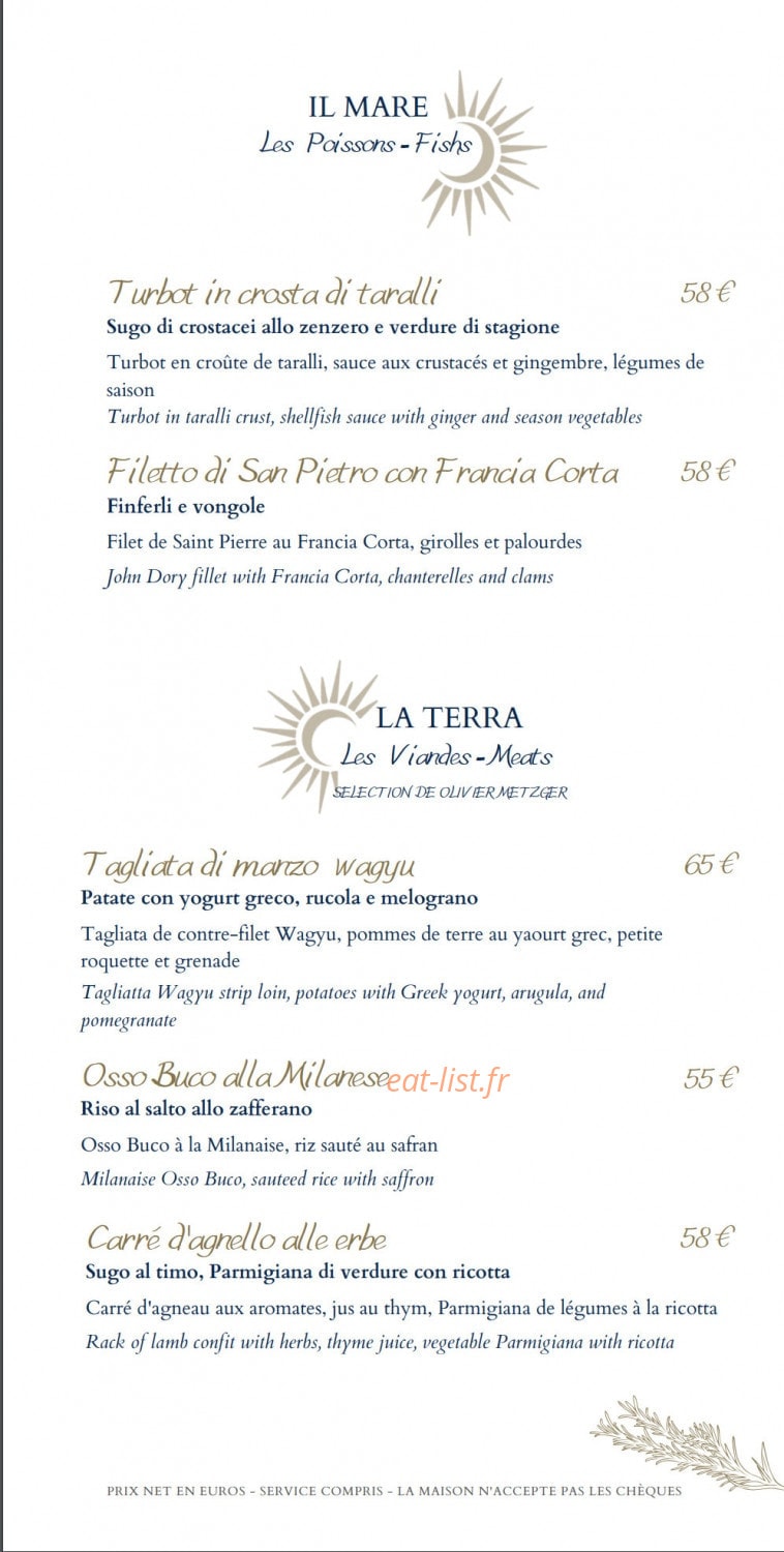 Le Patio — carte page 4