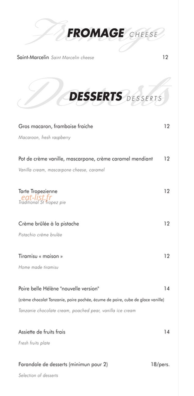 Le Quai — carte page 4