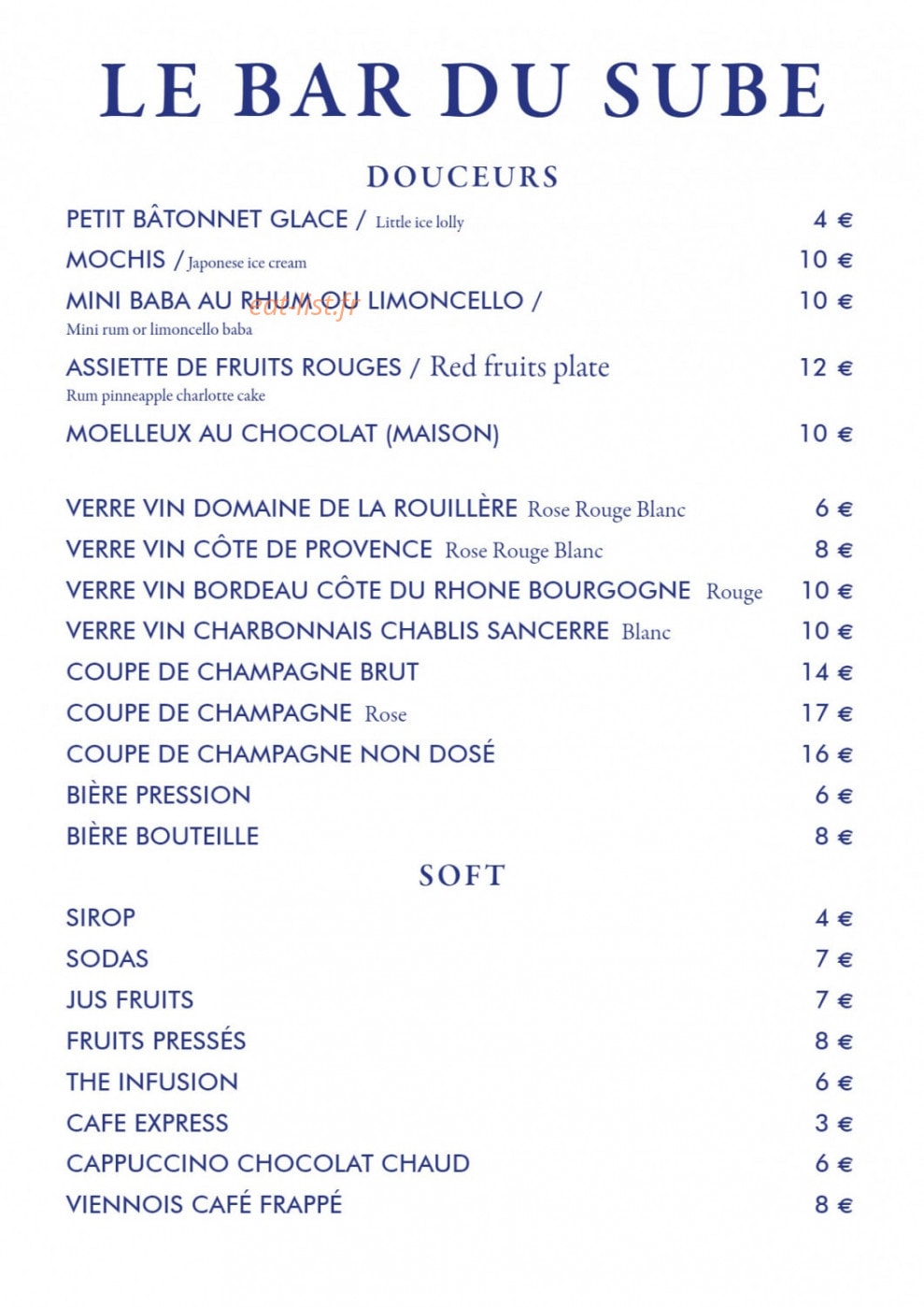 Le Sube — carte page 4