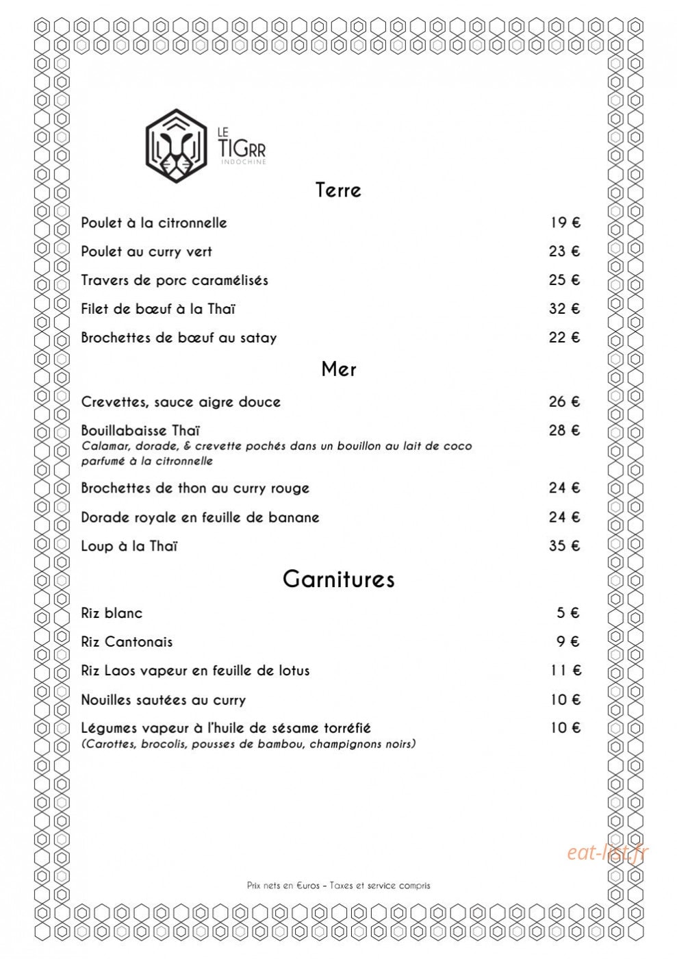 Le Tigrr — carte page 4