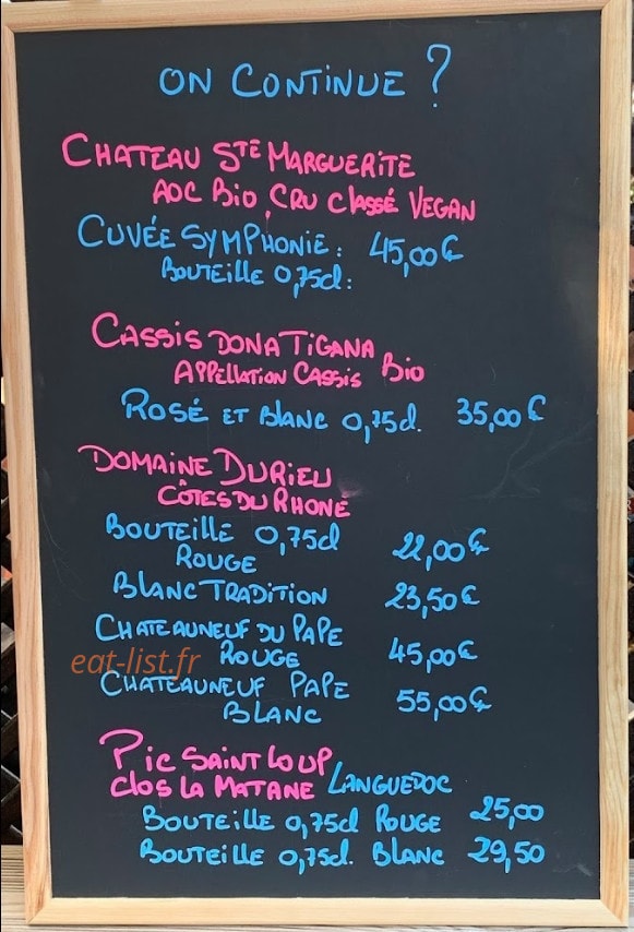 Le Verre à Soi — carte page 1