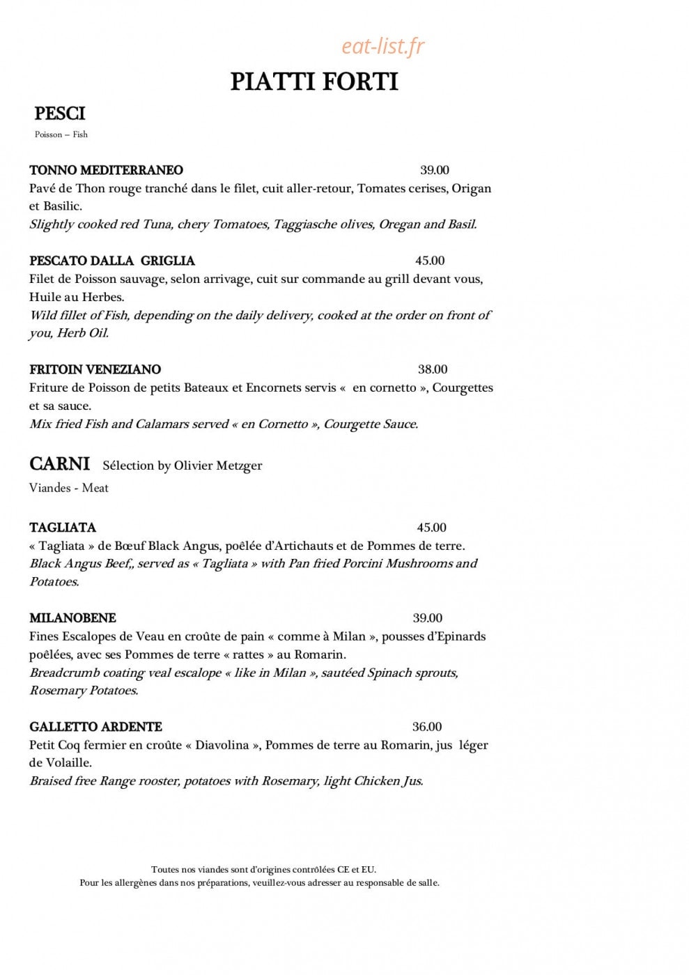 Le Yaca — carte page 3