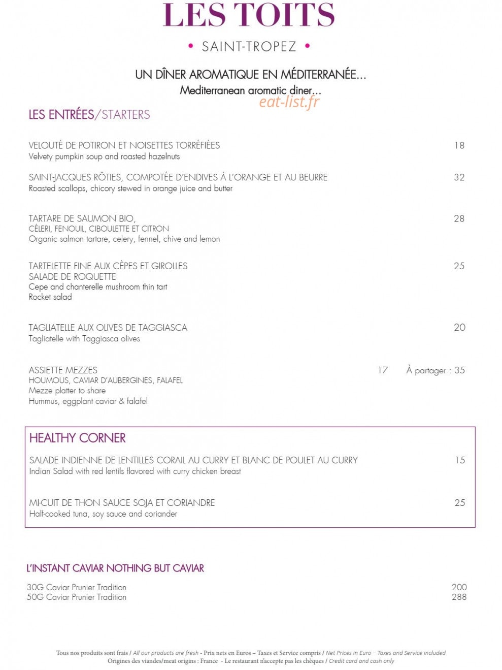 Les Toits — carte page 6
