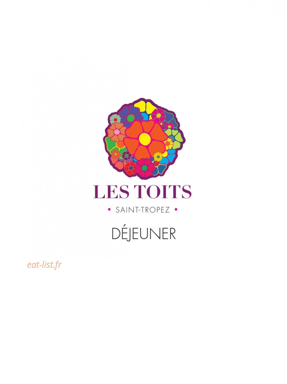 Les Toits — carte page 1