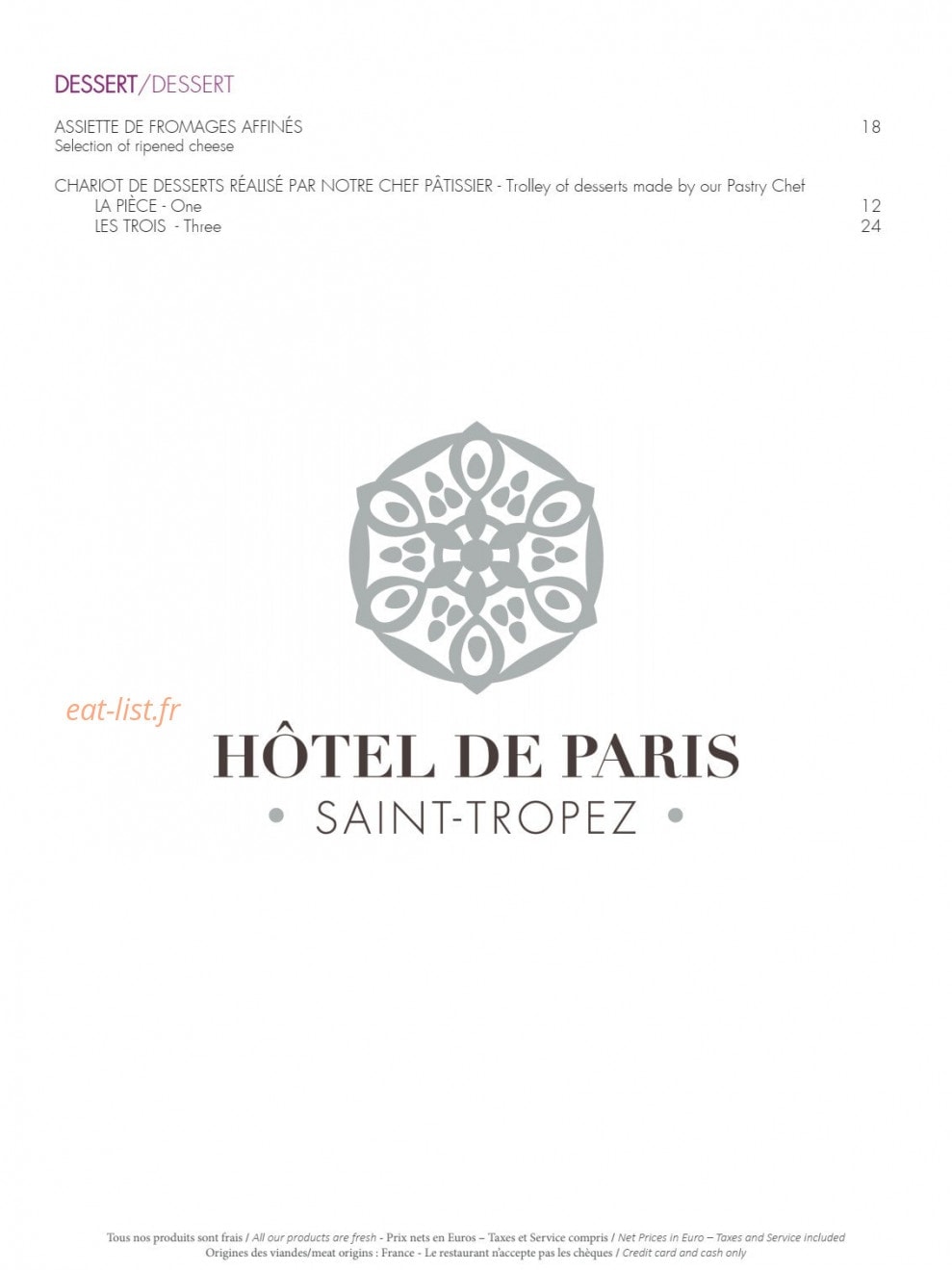 Les Toits — carte page 8