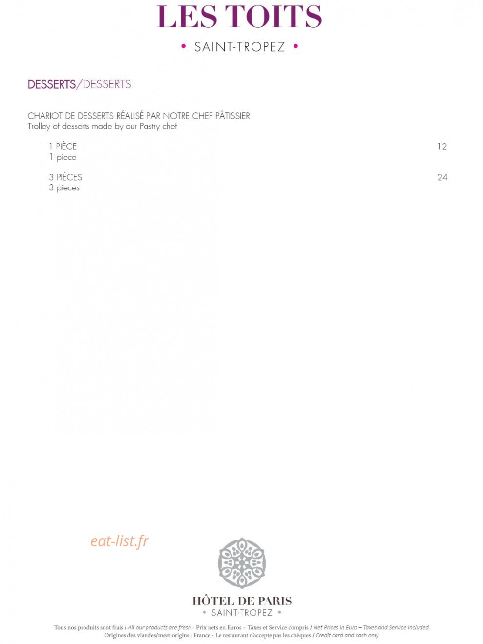 Les Toits — carte page 4