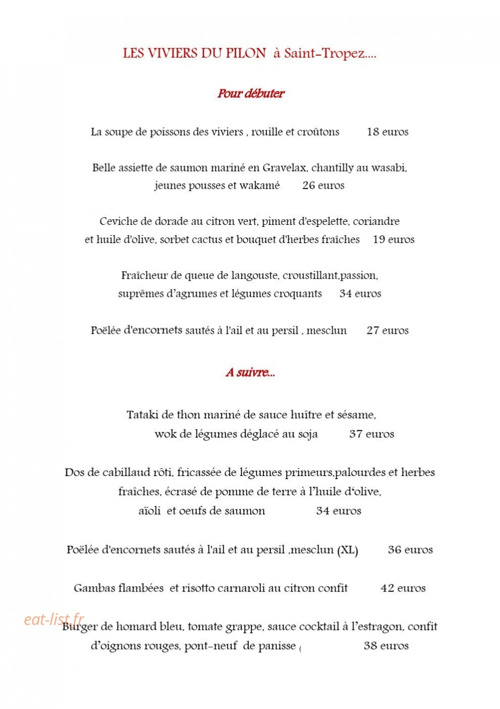 Les Viviers du Pilon — carte page 1