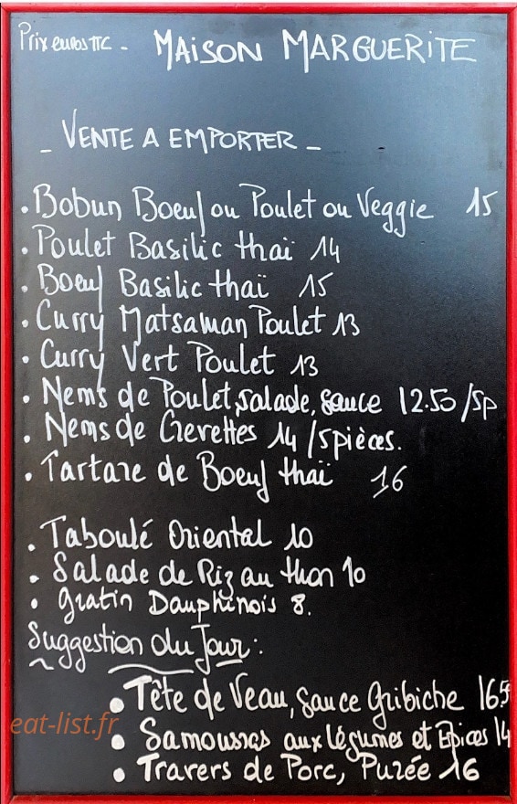 Maison Marguerite — carte page 1