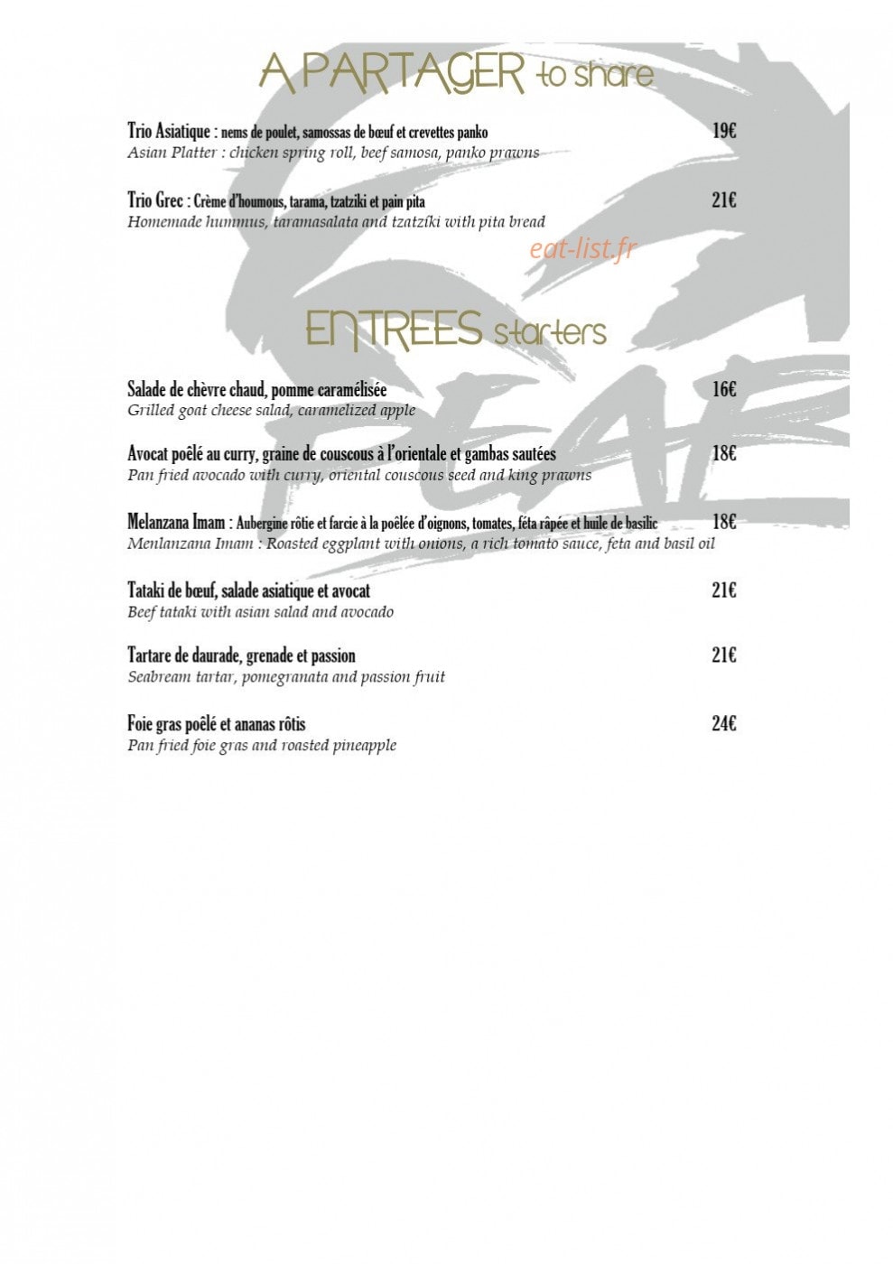 Pearl — carte page 1